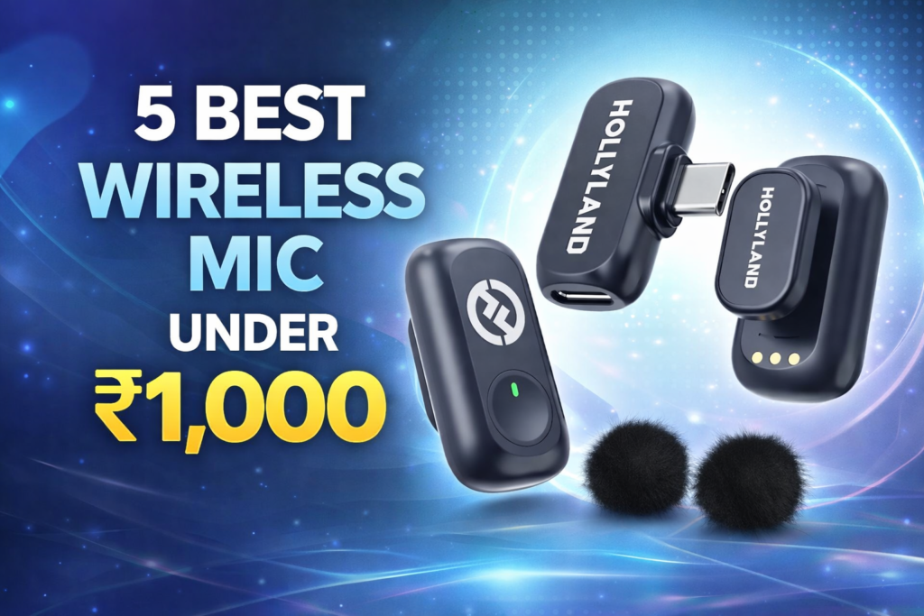 5 Best Wireless Mic Under 1000