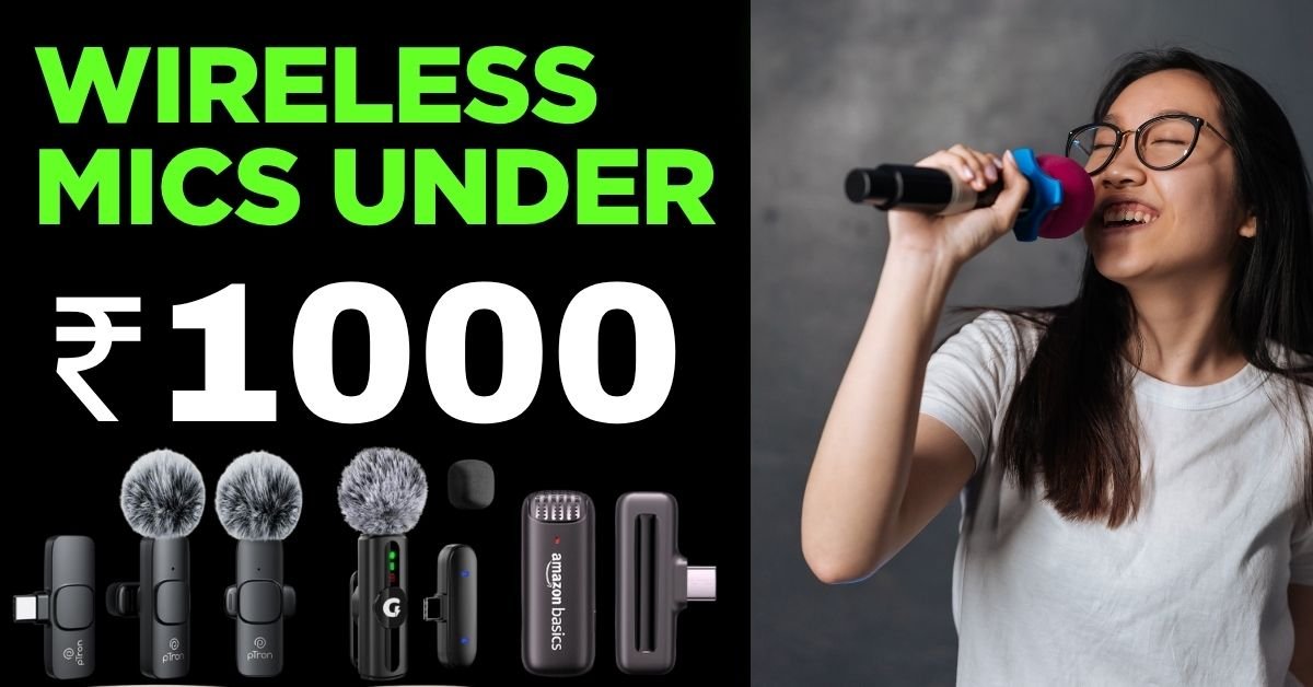 5 Best Wireless Mic Under 1000